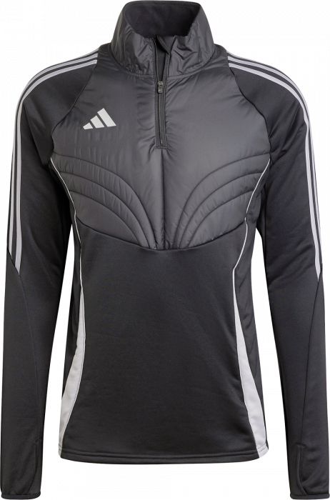 Adidas - Tiro24 Winter Half-Zip - Nero & light onix