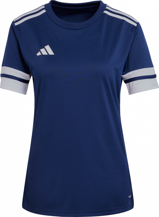 Adidas - Squadra 25 Player Jersey Women - T Navy Blue & biały