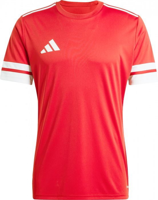 Adidas - Squadra 25 Spillertrøje - T Power Red & hvid