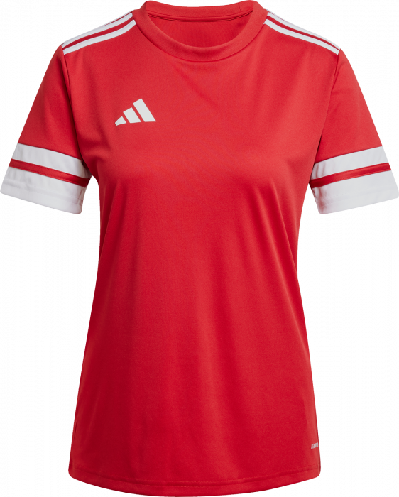 Adidas - Squadra 25 Player Jersey Women - T Power Red & biały