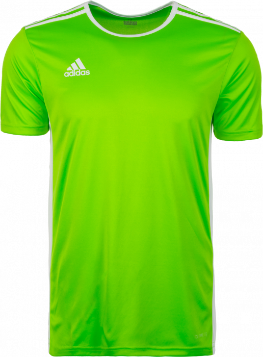 Adidas - Entrada 18 Game Jersey - Solar Green & blanc