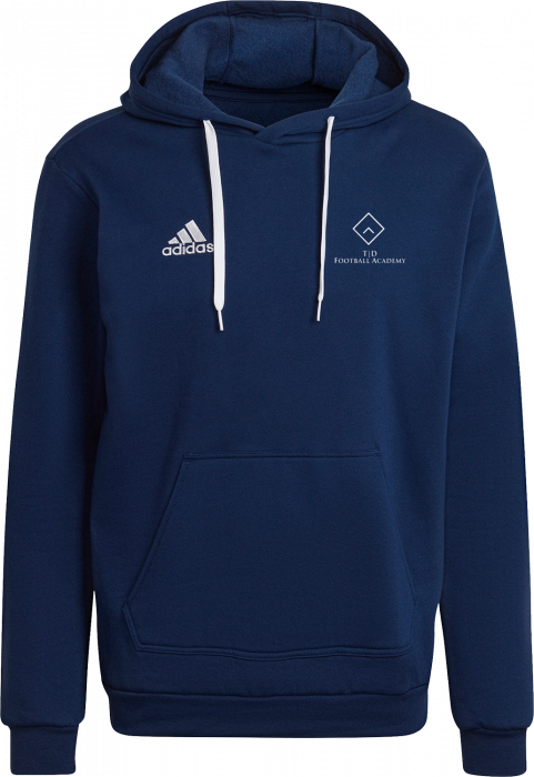 Adidas - Td Football Academy Bomulds Hættetrøje - Navy blue 2 & hvid