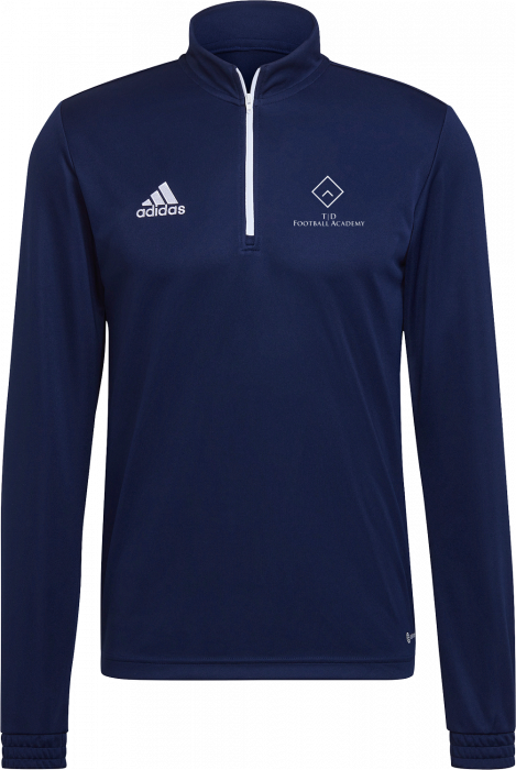 Adidas - Td Football Academy Half Zip Børn - Navy blue 2 & hvid