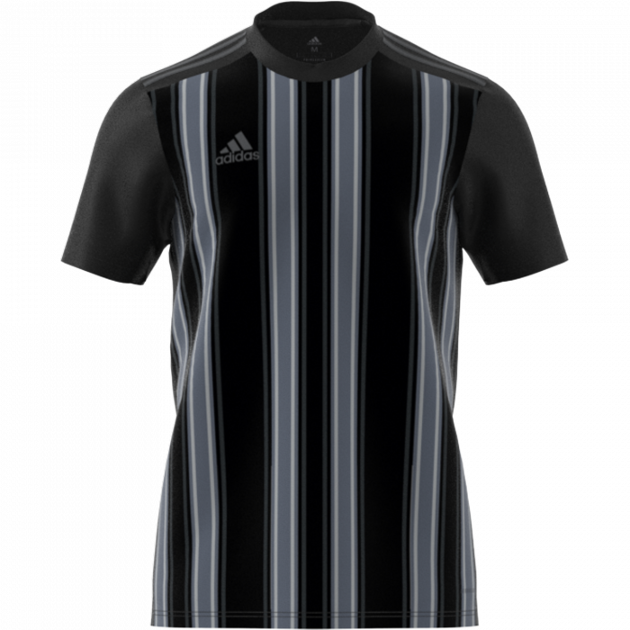 Adidas - Striped 21 Jersey - Czarny & szary